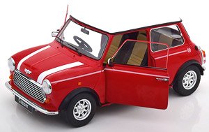Mini Cooper 1990 red / white 右ハンドル (ミニカー)