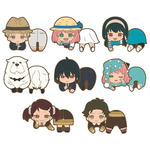 Spy x Family Ride Rubber Clip 2 (Set of 8) (Anime Toy)