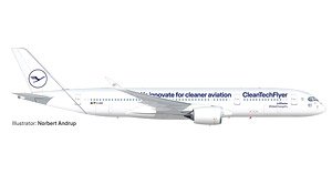 A350-900 ルフトハンザ航空 `CleanTechFlyer` D-AIVD (完成品飛行機)