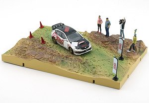 Subaru Impreza WRX `STI Rally 2009` RHD w/Diorama (Diecast Car)
