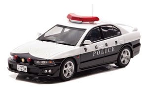 三菱 ギャラン VR-4 (EC5A) 2007 愛知県警察所轄署交通課車両 (足51) (ミニカー)