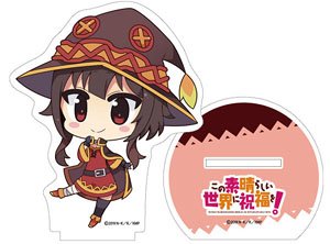 KonoSuba: God`s Blessing on this Wonderful World! Petanko Acrylic Figure Megumin (Anime Toy)