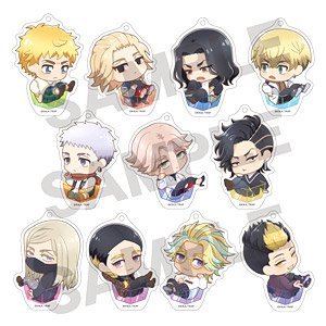 Tokyo Revengers Trading Acrylic Key Ring Hakosupo (Set of 11) (Anime Toy)