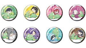 Blue Lock Trading Can Badge Gyao Colle Ver. (Set of 8) (Anime Toy)