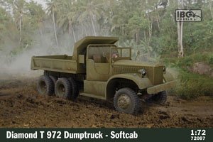 米・ダイヤモンドT972ダンプトラック・ソフトキャブ (プラモデル)