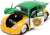 1959 VW Beetle (Yellow/Green) w/Michelangelo Ninja Turtles (Diecast Car) Item picture2