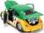 1959 VW Beetle (Yellow/Green) w/Michelangelo Ninja Turtles (Diecast Car) Item picture3