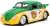 1959 VW Beetle (Yellow/Green) w/Michelangelo Ninja Turtles (Diecast Car) Item picture1