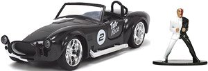 1965 Shelby Cobra (Black/White) w/Two Face (Diecast Car)