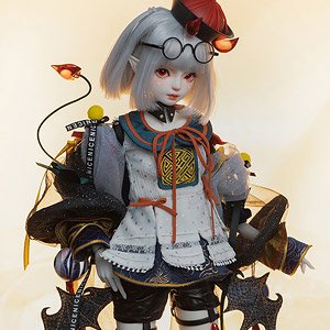 黒砂糖ちゃん 46cmボールジョイントドール(BJD) (ドール)