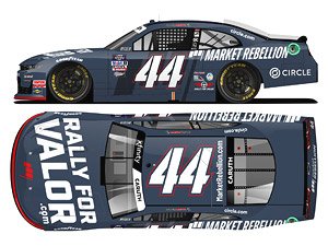 `ラージャ・カルス` #44 RALLY FOR VALOR シボレー カマロ NASCAR Xfinityシリーズ 2022 (ミニカー)