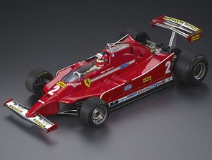 フェラーリ 126 C 1980 イタリアGP No,2 G.Villeneuve (ビルヌーブコレクション) (ミニカー)