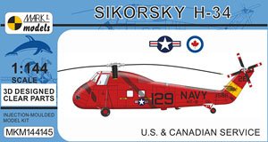 Sikorsky H-34 `US & Canadian Service` (Plastic model)