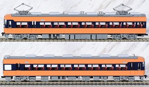 16番(HO) 近鉄 12200系 未更新車 (スナックコーナー撤去後) 2両セット 完成品 インテリア付き仕様 (2両セット) (塗装済み完成品) (鉄道模型)