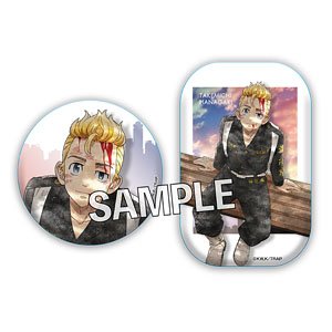 Tokyo Revengers Can Badge Set [After Bare-Knuckle Fight] Takemichi Hanagaki (Anime Toy)