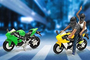 Figure Set - Moto Mania 3 (Diecast Car)