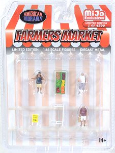Figure Set - Farmers Market (ミニカー)