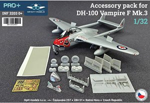 DH-100 Vampire F Mk.3 Accessory Pack (for Infinity models) (Plastic model)