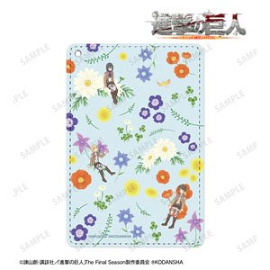 進撃の巨人 エレン＆ミカサ＆アルミン Botania 1ポケットパスケース (キャラクターグッズ)