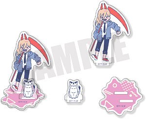 [Chainsaw Man] Retro Pop Acrylic Stand C Power (Anime Toy)