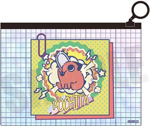 「チェンソーマン」 れとぽぷ オーロラポーチ A ポチタ (キャラクターグッズ)