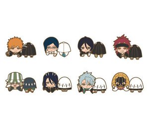 BLEACH 千年血戦篇 のっかりラバークリップ (8個セット) (キャラクターグッズ)