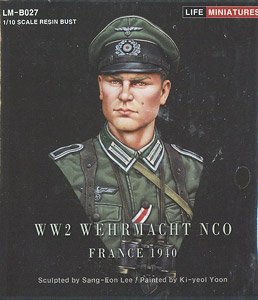 WW2 Wehrmacht NCO, France 1940 (Plastic model)