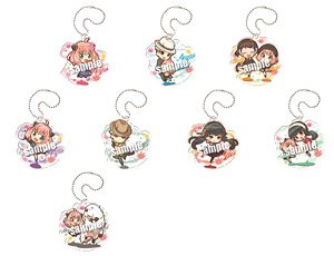 Pyoncolle Spy x Family Opening Acrylic Key Ring (Set of 8) (Anime Toy)