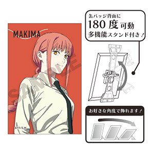 チェンソーマン アート缶バッジ マキマ (キャラクターグッズ)