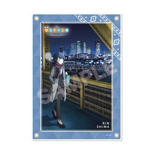 Laid-Back Camp Acrylic Board 02 Rin Shima (Anime Toy)