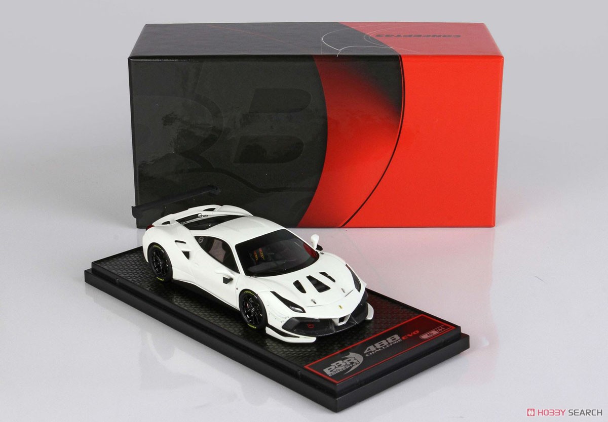 Ferrari 488 Challenge EVO 2020 Awus White (ミニカー) 商品画像7