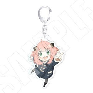 Spy x Family Key Visual Acrylic Key Ring Anya (Anime Toy)