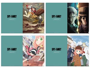 Spy x Family Main Visual Clear File Set Mission:17-20 (Anime Toy)