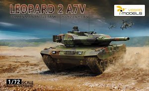 Leopard 2 A7V German Main Battle Tank (Plastic model)