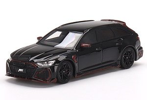 ABT アウディ RS 6 Johann Abt シグネチャーエディション ブラック (ミニカー)