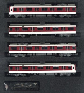 Kintetsu Series 8600 (Late Type, Car Number Selectable) Standard Four Car Formation Set (w/Motor) (Basic 4-Car Set) (Pre-colored Completed) (Model Train)