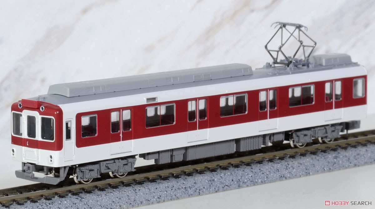Kintetsu Series 8600 (Late Type, Car Number Selectable) Additional Four Car Formation Set (without Motor) (Add-on 4-Car Set) (Pre-colored Completed) (Model Train) Item picture3
