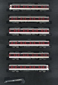 Kintetsu Series 8600 (Late Type) Six Car Formation Set (w/Motor) (6-Car Set) (Pre-colored Completed) (Model Train)