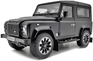 Land Rover Defender 90 works V8 70th Edition (2018) マットブラック (ミニカー)