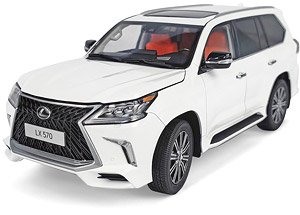 LEXUS LX570 ホワイト (ミニカー)