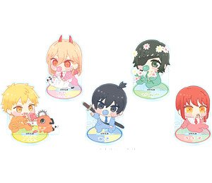 Chainsaw Man Babu Chara Acrylic Stand (Set of 5) (Anime Toy)