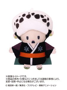 ONE PIECE フィンガーマスコット・PUPPELA(パペラ) トラファルガー・ロー(ワノ国ver.)［ぬいぐるみ］ (キャラクターグッズ)