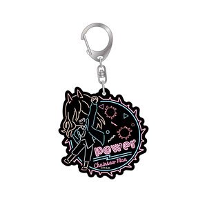 Chainsaw Man Neon Line Acrylic Key Ring Power (Anime Toy)