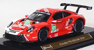 ポルシェ 911 RSR LM 2020 レッド/ホワイト (ミニカー)