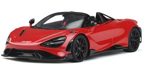 マクラーレン 765LT スパイダー (レッド) (ミニカー)