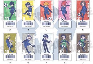 Animation [Blue Lock] Acrylic Sticker (Set of 10) (Anime Toy)