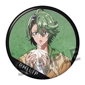 Fuuto PI [Especially Illustrated] 76mm Can Badge Philip (Anime Toy)
