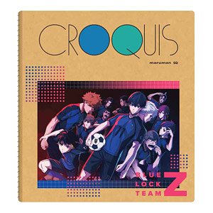 Blue Lock Croquis Book Team Z Pattern (Anime Toy)