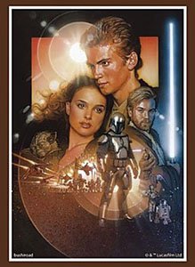 Bushiroad Sleeve Collection HG Vol.3486 Star Wars Attack of the Clones (Card Sleeve)