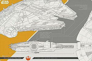Bushiroad Rubber Mat Collection V2 Vol.575 Star Wars Millennium Falcon (Card Supplies)